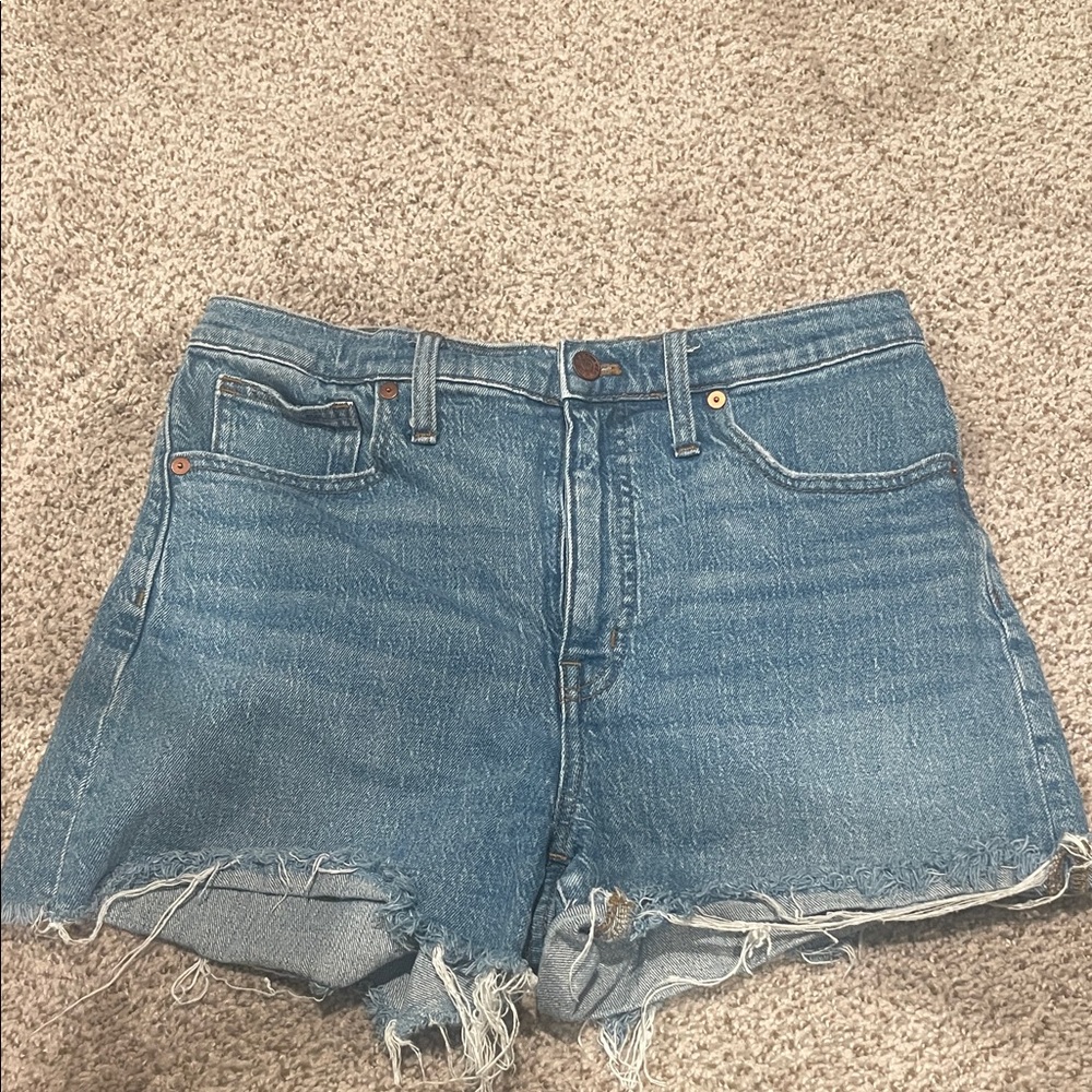 Madewell Blue Jean Shorts